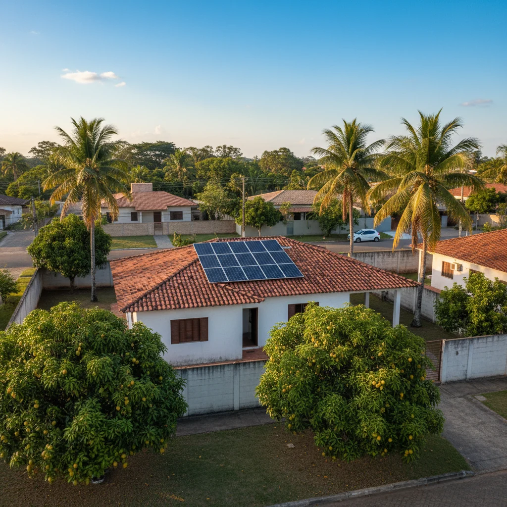 Sistema solar em São Luís-MA